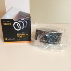 Vello Extension Tub Set for Sony FE and E Mount Lenses