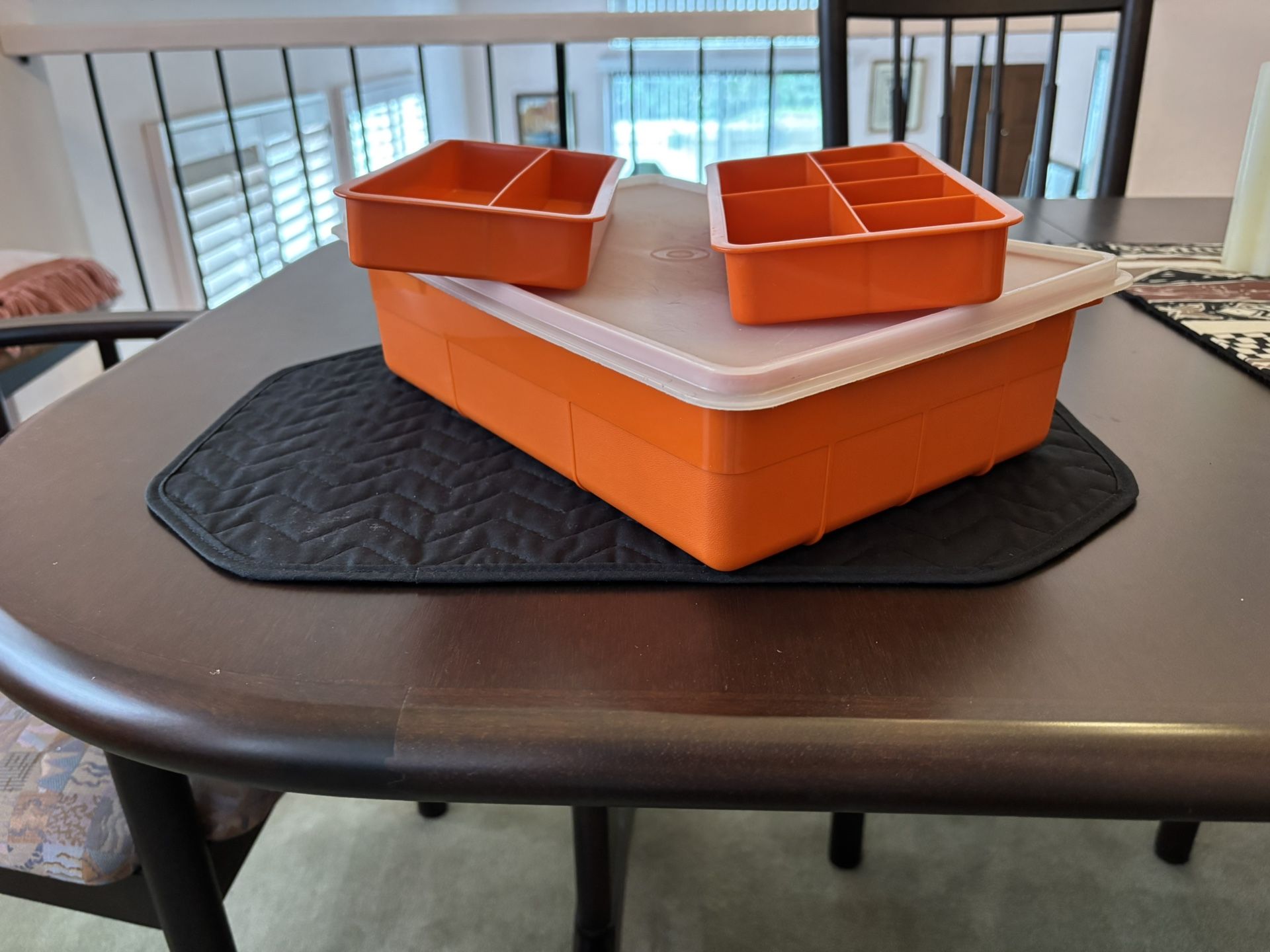 Versatile Tuppercraft /Tupperware Craft Durable Plastic Storage Box. Get Organized