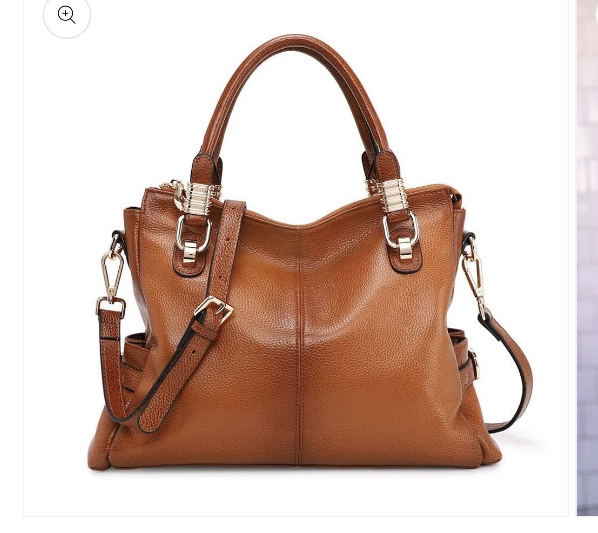 New Kattee Women’s Genuine Leather Satchel Purse