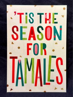 Hallmark Vida Christmas Cards Tis the Season for Tamales 16 Cards 17 Envelopes