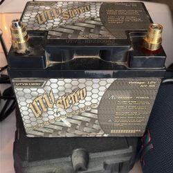 Can Am X3 Rzr Battery Utv Stereo 