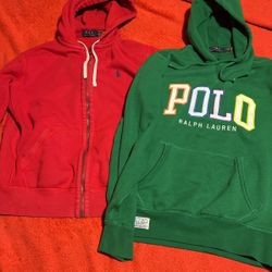 Polo Hoodies Size Med