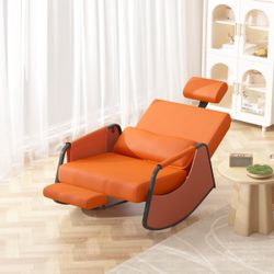 Rocking Chair With Retractable Footrest And Adjustable Backrest $99  Warehouse Clearance Sale   🔥First Come, First Served🔥  🔥Reserve with a Deposit