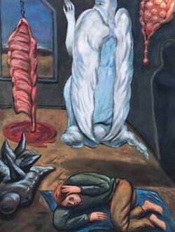 FRANK GUTTIEREZ HUGE ORIGINAL ARTWORK