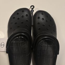 Black Crocs