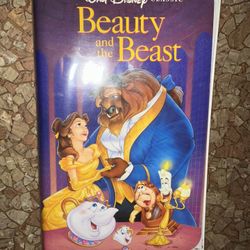 Disney BEAUTY AND THE BEAST VHS