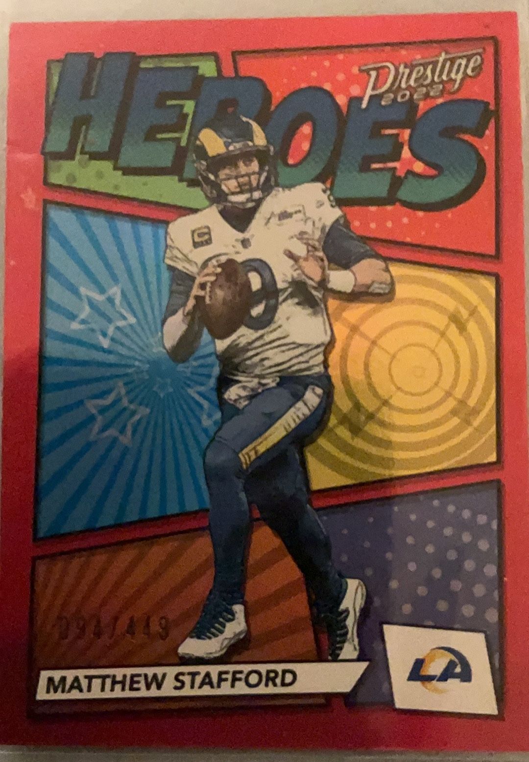 Matthew Stafford 2022 HEROES 