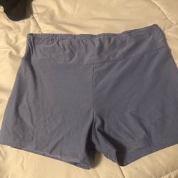 Blue shorts