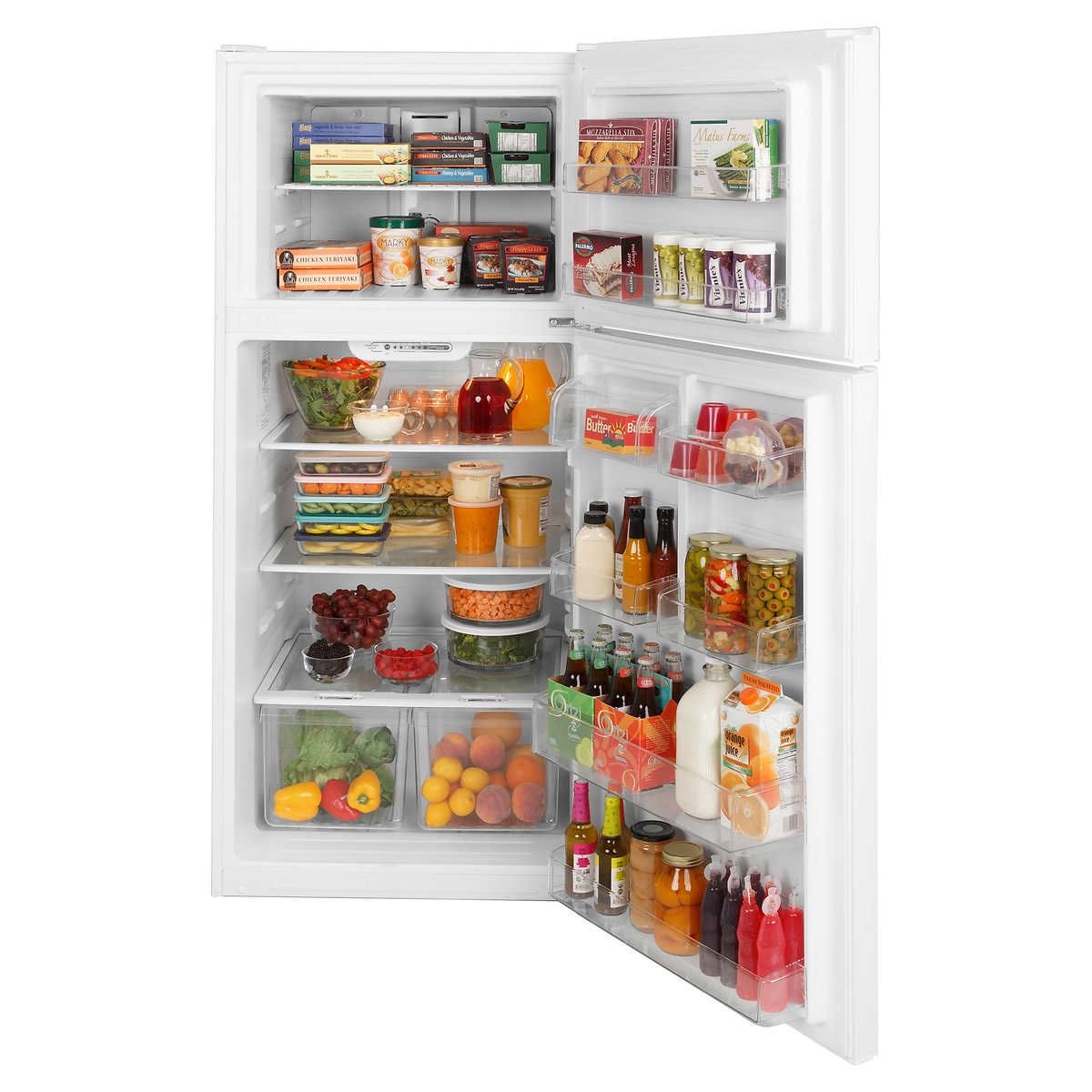 BLACK FRIDAY GE 18.3 cu. ft. TopFreezer Refrigerator, White for Sale