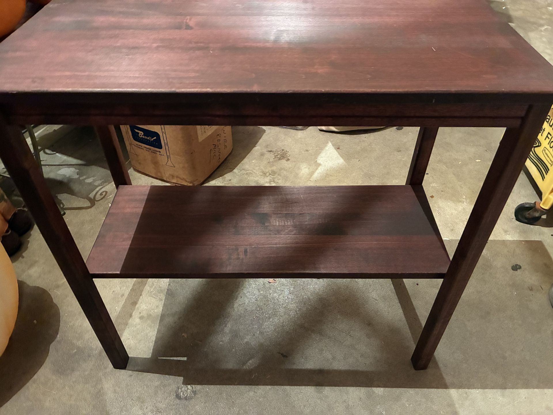 Side Table -cherry Wood 