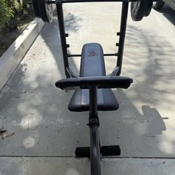 Bench Press with weights 