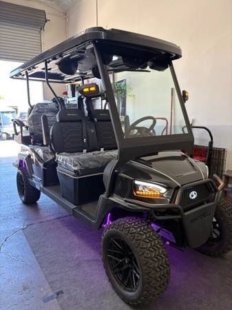 2025 GEN 2 Bintelli Nexus 6-Passenger Lifted 72-Volt Street Legal LSV Golf Cart