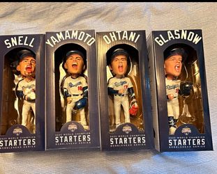 La dodgers bobblehead starter series’s collection