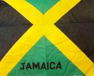 Jamaica Flag Cotton Bandana
