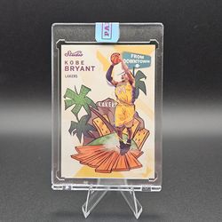 Kobe Bryant 2016 STUDIO From Downtown #FD18 Reprint W/Panini Hologram Seal