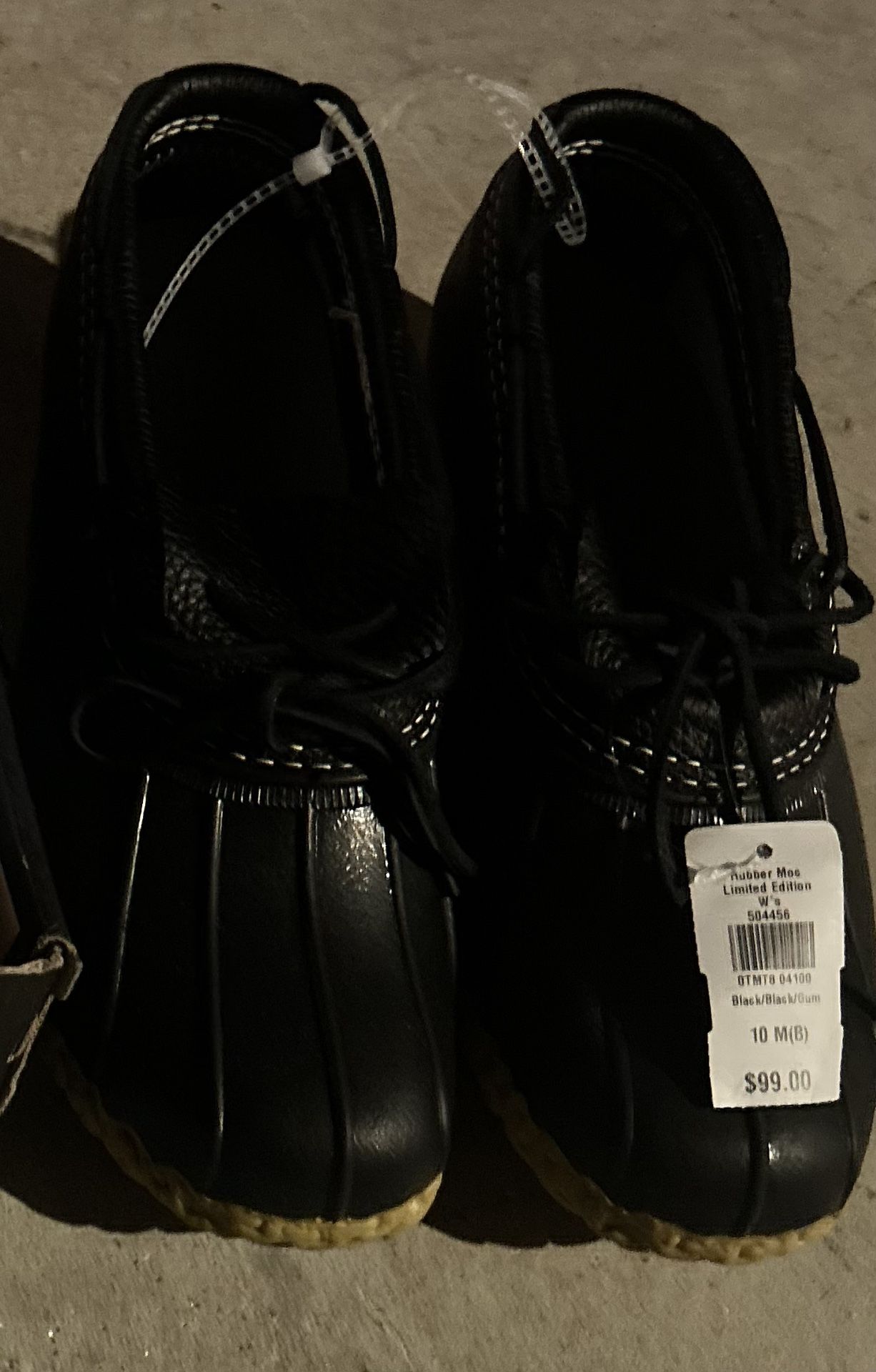 LL Bean Limited Edition Rubber Mix Boots