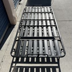 Portable Folding Bed Frame on Wheels – Guest Bed