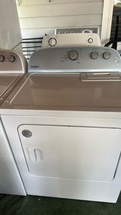 Wirpool washer and dryer