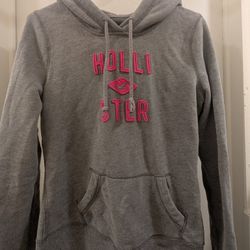 Hollister Gray Y2K Hoodie