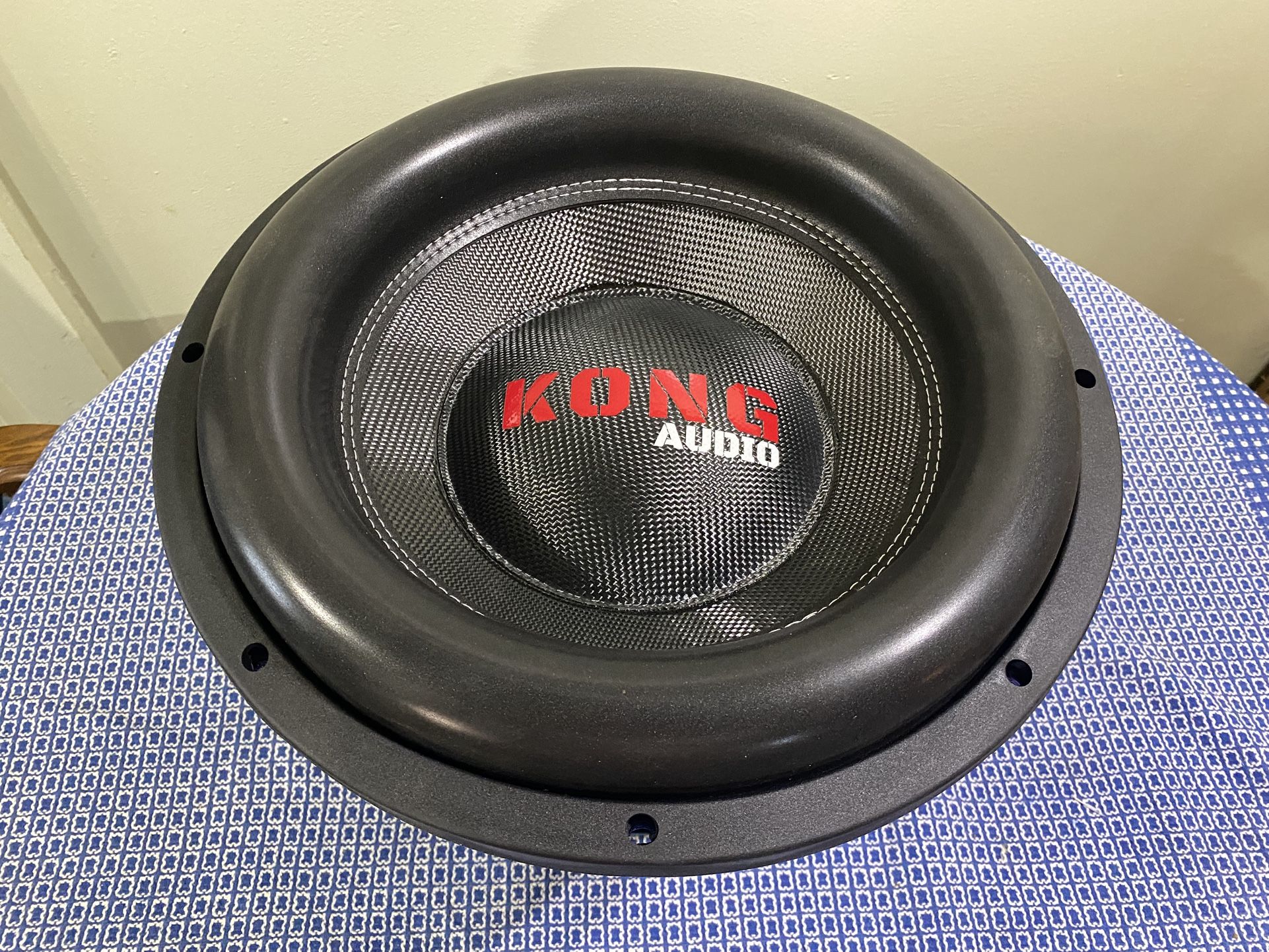 New 15” Kong Audio 9000w Max Power Competition Grade Subwoofer $780 Each