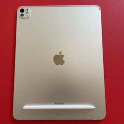 Apple IPad Pro 13” (M4 chip /OLED display/ 2024 Newest ) 256GB with keyboard, pen & Accessories