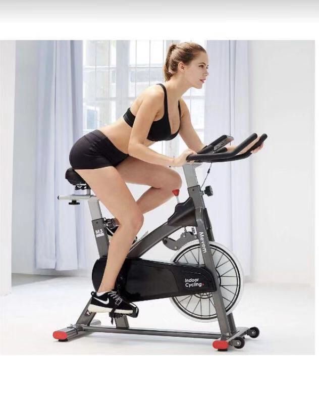 Indoor Cycling Bike-Belt Drive Indoor Magnetic Exercise Bike,Stationary Cycle Bike for Home Cardio Gym Workout