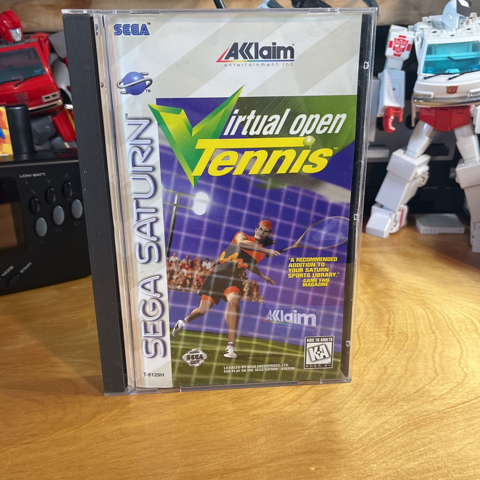Sega Saturn - Virtual Open Tennis