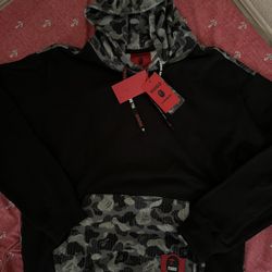 BAPE x Hugo Camo Pullover Hoodie