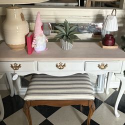 Console Table In Beige 