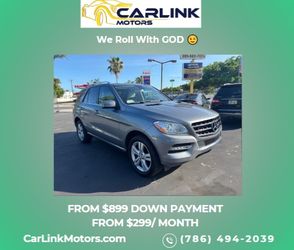 2013 MERCEDES BENZ ML350 FROM $899 DOWN PAYMENT