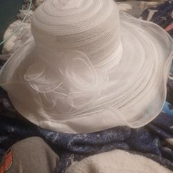 Summer Hat With Rose