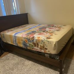 Queen Bed With Night Stand
