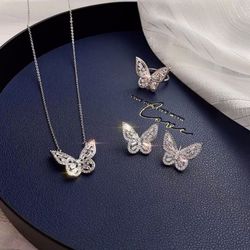 Butterfly suit new Korean temperament