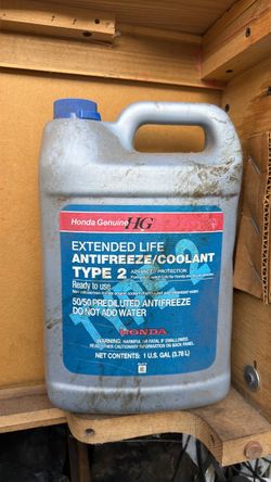 Honda antifreeze/coolant
