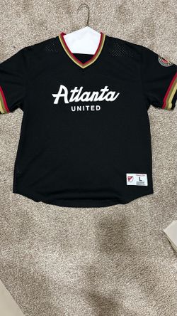 Mitchell & Ness Atlanta United Black Mesh Soccer Jersey