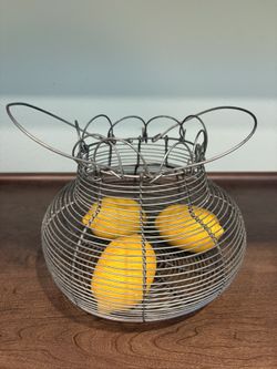Wire Egg Basket 