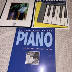 Getting Back to  Piano System Sheet Music Learn To Plat Keyboards/jazz Nocturnes
