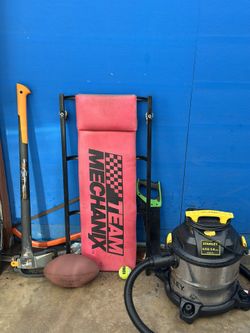 Pull Up And Squat Rack And Tools 