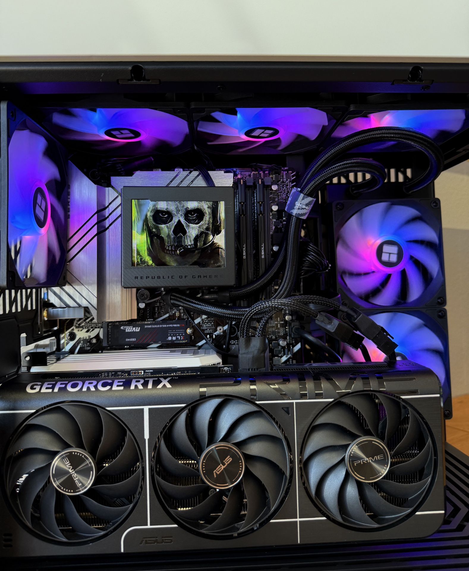 Gaming PC Custom Built by AREA-51✅🕹Full White RGB Set,Intel i7/32GB RAM/2TB🖥1 Yr Wrnty‼️ RTX 5070 GPU💥 $0 Down Finance Available