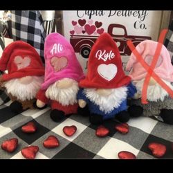 Valentines Day Personalized gnome