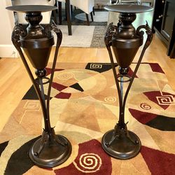 Candle Holders  Both For $30