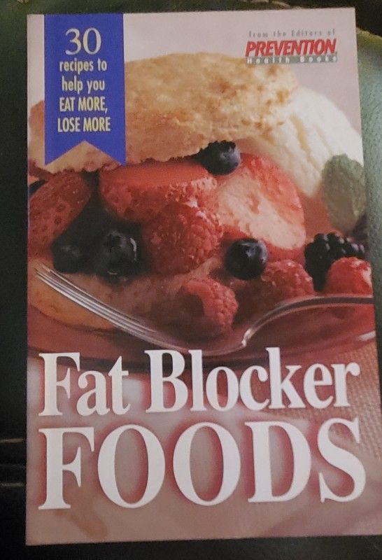 Prevention Health Books 'Fat Blocker Foods' 30 Recipes Cookbook Magazine
Book