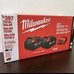 Milwaukee 5.0 Battery Kit 