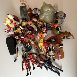 Vintage Toys, Disney, Casper, Star Wars, Toy Bundle 