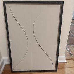 Set of 3 handcrafted abstract wall panels