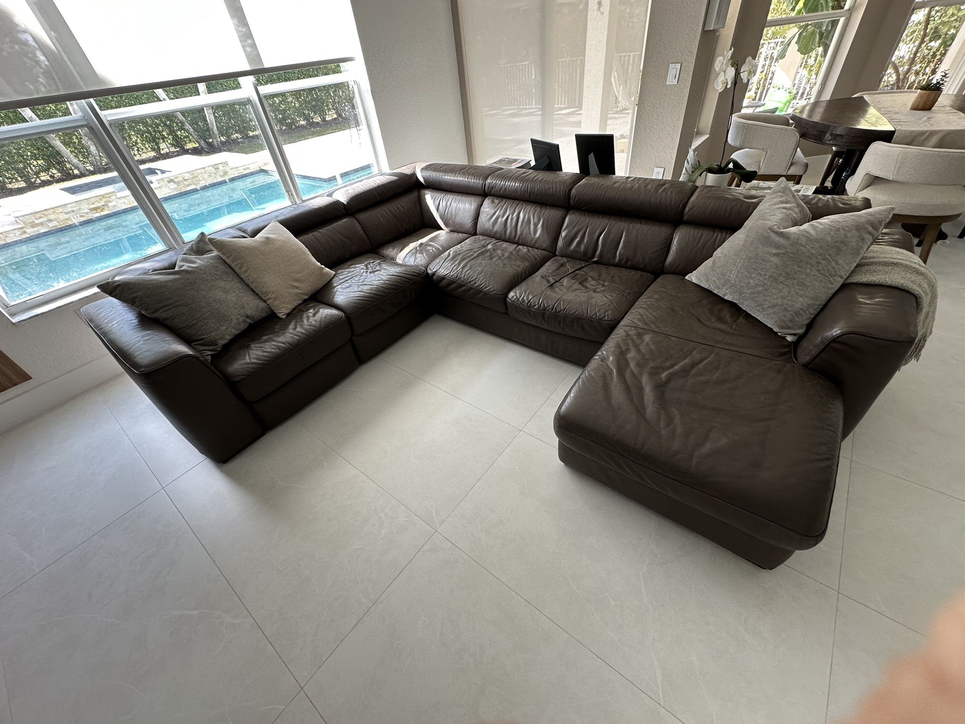 Sofa Leather Italsofa