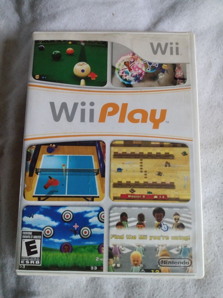 WII PLAY GAME 