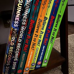 Ripley's Believe It or Not Books/Guinness World Records books
