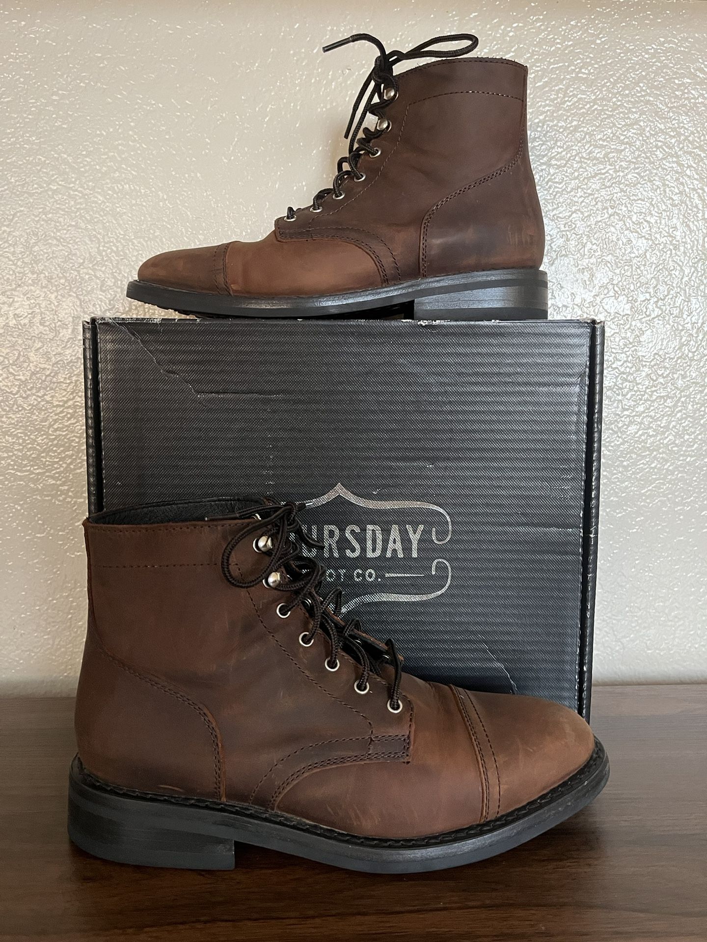 Thursday Boots - Captain, Arizona Adobe. Size 9 USA