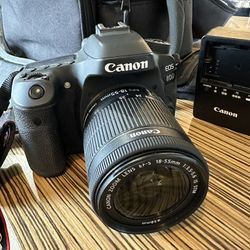 Canon EOS 80D 24.2MP Digital SLR Camera Kit - Black